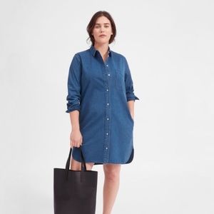 Everlane Denim Shirt Dress